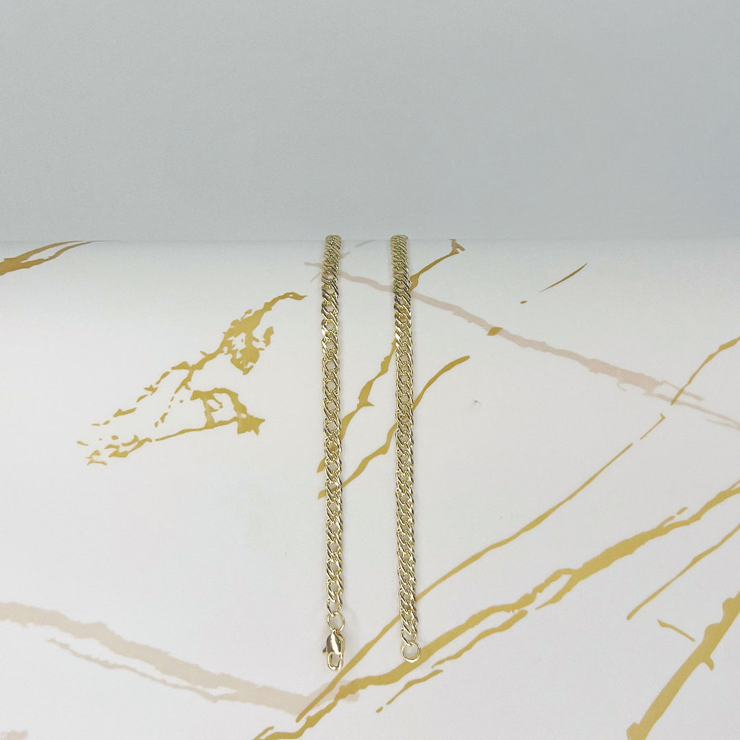 Cadena Entrelazada Para Mujer