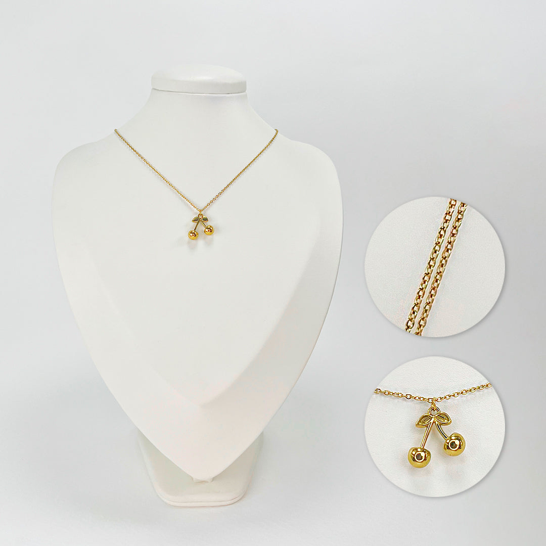 Cadena Cherry Dorada para Mujer
