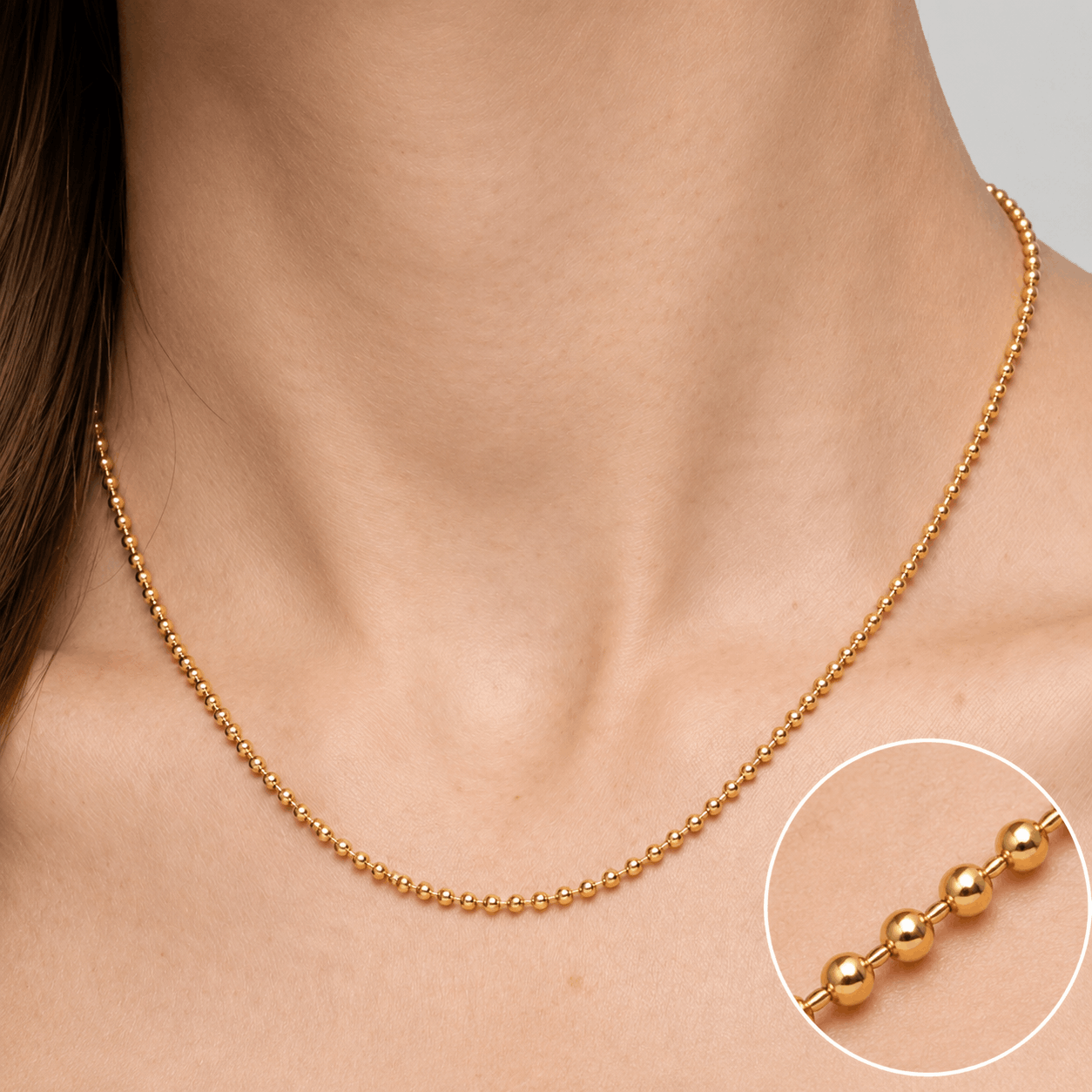 Cadena Militar Mini para Mujer