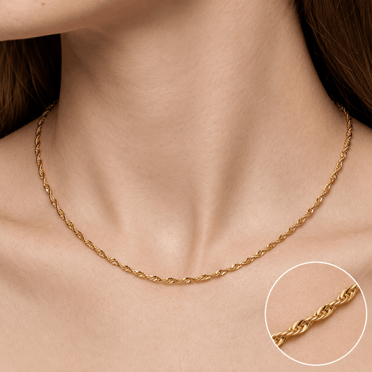 Cadena Singapur 1.0mm para Mujer
