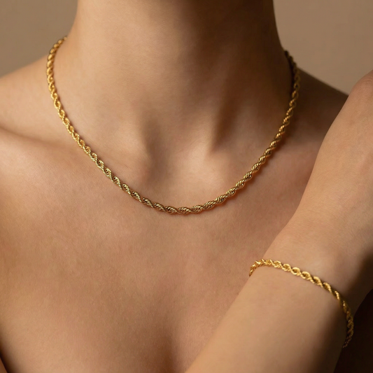 Sets Cadena & Pulsera Lazo