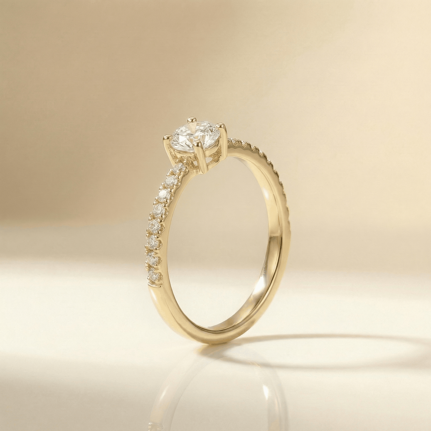 Anillo Mini Circones Tipo Diamante