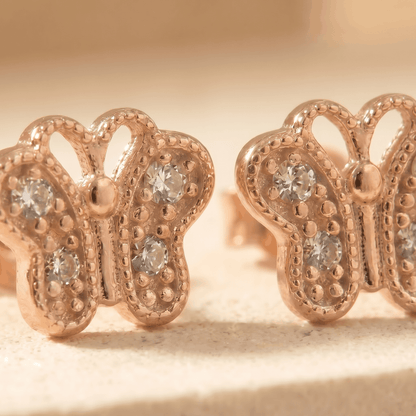 Topos Mariposa Circones Cristal