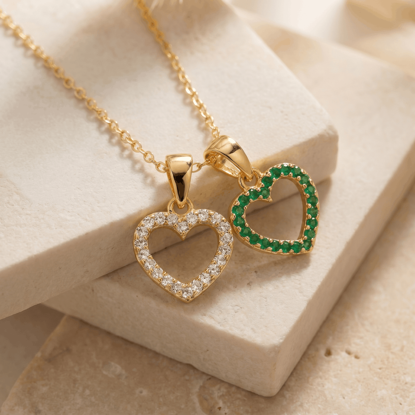 Dije Corazón Cristal