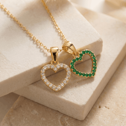 Dije Corazón Cristal