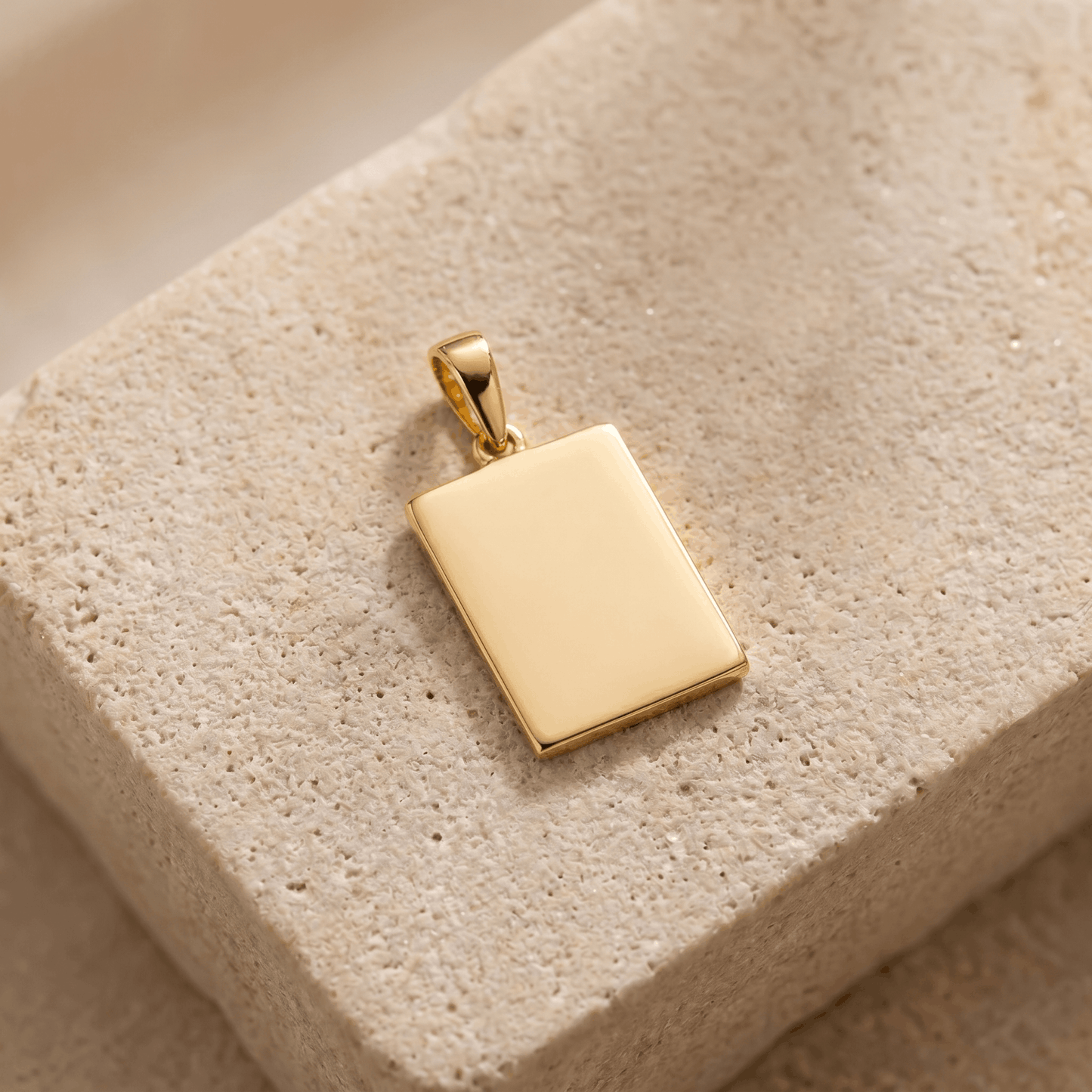 Dije Placa Rectangular Personalizable