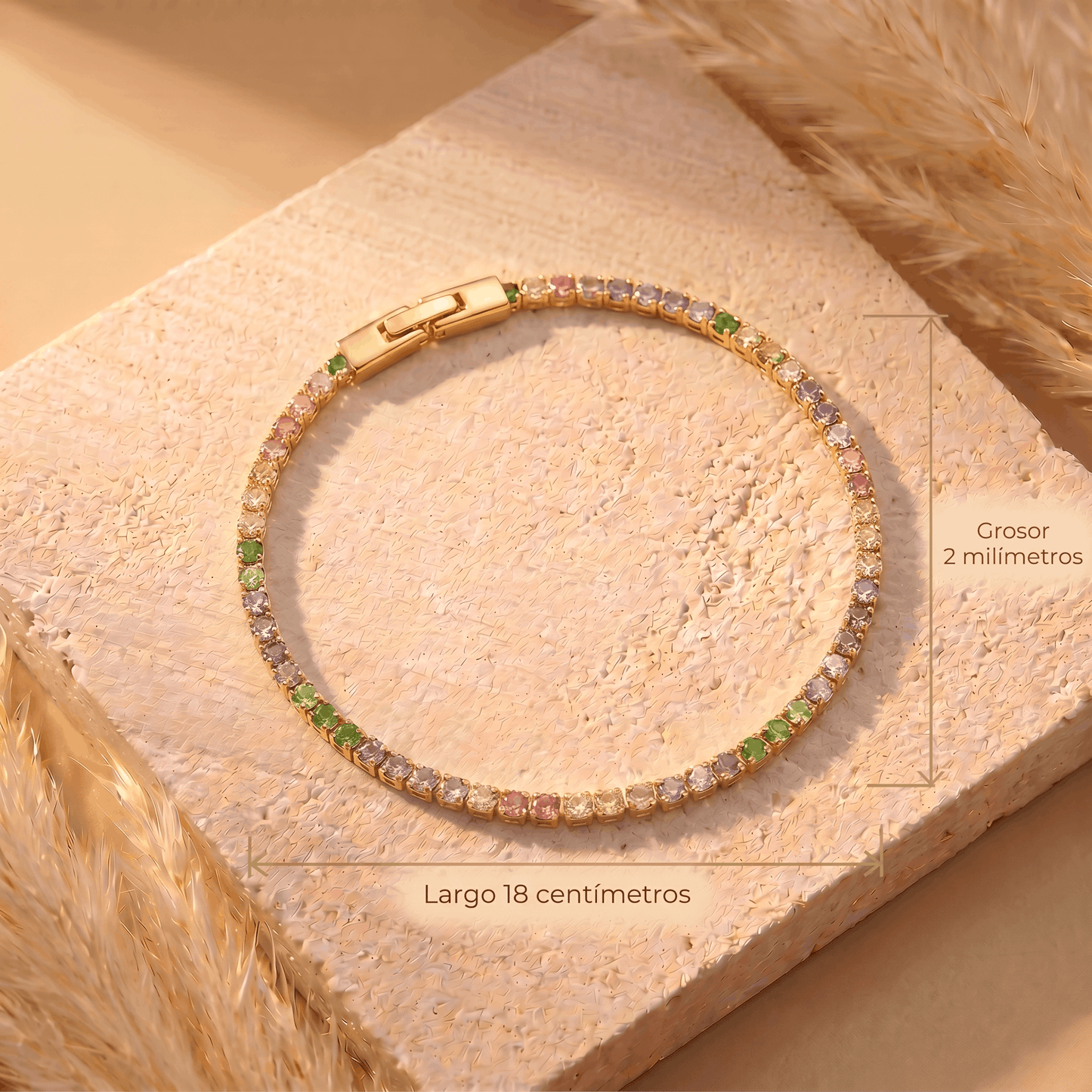 Pulsera Tennis Mix